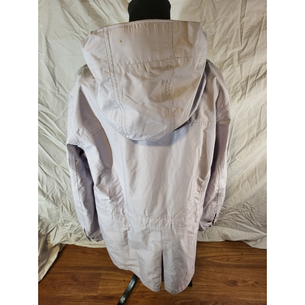 L.L. Bean H2OFF Rain Jacket Womens XS Light Purple PrimaLoft Lined Waterproof - Picture 4 of 6